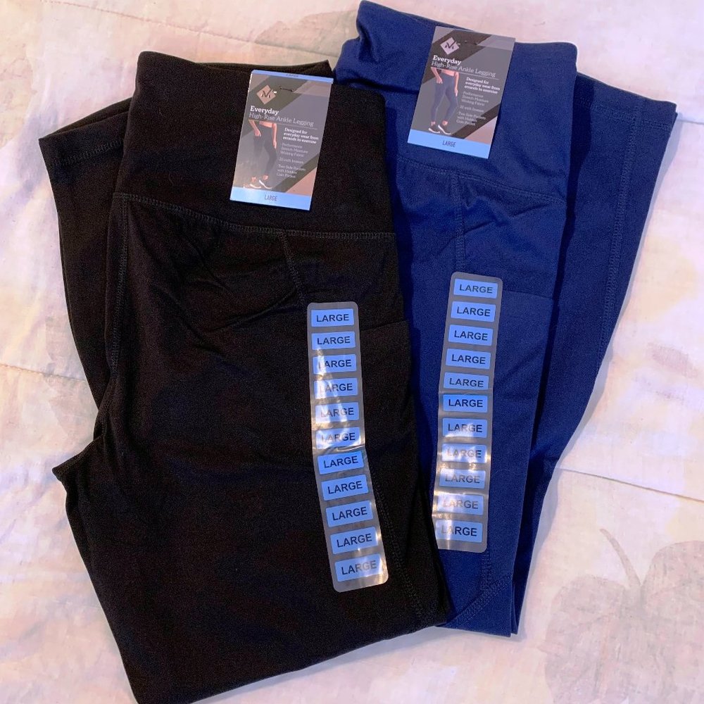 Member's Mark Ladies Everyday Ankle Leggings - Large